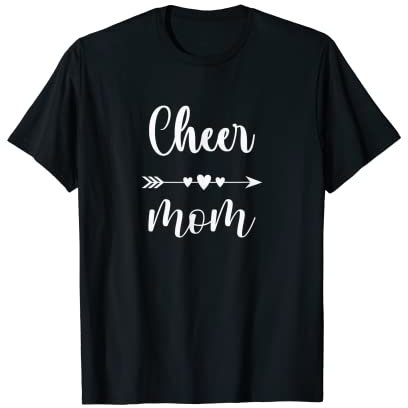 Cheer Mom Damen Cheerleader Geschenk Lustige Cheerleading Mom T-Shirt