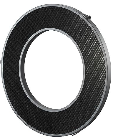 Godox R200-RHC30 30° Honeycomb Grid for R200 Ring Flash Strobe AD200 AD200 PRO Attachment Photography Modifer Accessory Aluminium Build Lighting Spread Control Fashion Beauty Portrait Photography