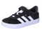adidas VL Court 3.0 Hook and Loop Shoes Kids, Zapatillas Unisex niños, Core Black Cloud White Core, 35 EU