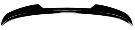 Auto Heckspoiler Für Ford Für Fiesta ST-Linie MK6 MK6.5 2008-2017 Schwanz Stamm Spoiler Flügel Body Kits Erweiterung Auto Hinten Dach Stamm Spoiler Flügel Auto Heckflügel(Gloss Black)