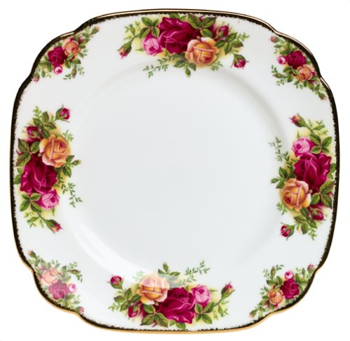 Royal Albert Old Country Roses Square Salad Plate