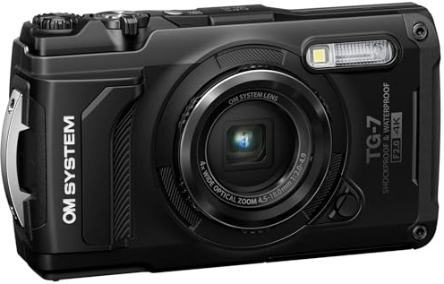 Olympus Tough TG-6 Waterproof Camera, Black (Renewed)