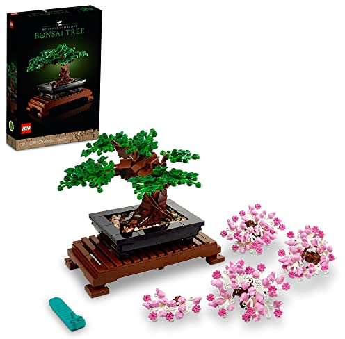 LEGO Bonsai Tree 10281 Building Kit, a Building Project to Focus The Mind with a Beautiful Display Piece to Enjoy, New 2021 (878 Pieces)