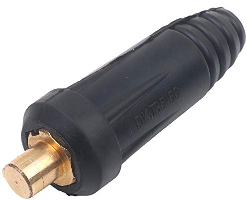 1Pcs 50-70MM TIG Saldatura Cavo Pannello Connettore-Spina o Presa DKJ Raccordo Rapido Connettore Rapido, Spina (Maschio)