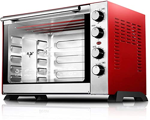RKYRRKI Horno Horno de microondas Solo en Silver Tact Horno Individual eléctrico Incorporado - Horno halógeno de convección Premium de Acero Inoxidable Ideal para Asar, Hornear Estético y práctico