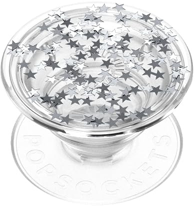 PopSockets Adhesive Phone Grip, Holder, Phone Stand, Glitter - Glitter Star Fire