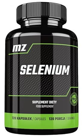Selenium 200 µg (Selenomethionine) - 120 Capsules - 4 Months Supply - Diet Supplement - by MZ
