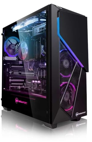Megaport Gaming PC AMD Ryzen 7 5800X3D • RTX5060Ti 16GB • 32GB DDR4 • 1000GB M.2 SSD • Windows 11 • Luftkühlung • Gamer PC Computer Gaming