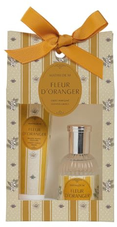 Coffret parfumé eau de toilette et baume mains Velours - Fleur d'Oranger