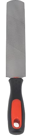 Escofina para Cascos de 8 Pulgadas, Lima de Herradura Ergonómica de Acero Al Carbono con Flexible para Recorte de Caballos, PP, Material TPR