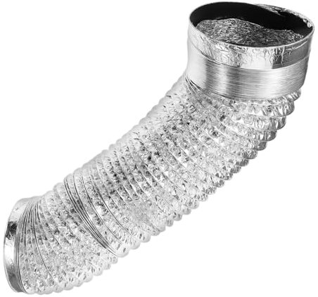 ARTIBETTER Flexible Chimney Flue for Range Hood Vent Hose Exhaust Stove Flue Exhaust Pipe Accessories for Kitchen Hood