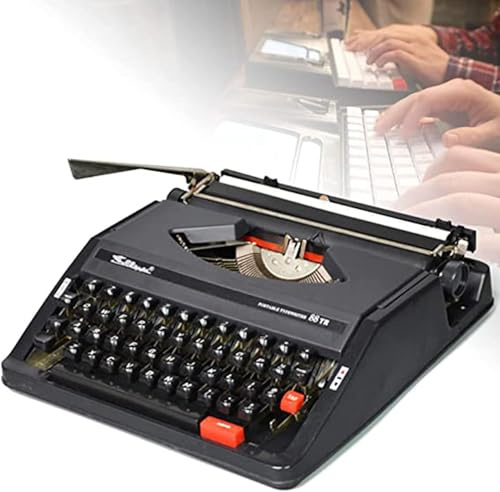 Maschine Schreibmaschine Old Fashioned Manual Schreibmaschine Klassische Nostalgie Tragbare Retro Manual Schreibmaschine, Für Notizen Oder Briefe Oder Kreatives Schreiben, Schriftsteller Li