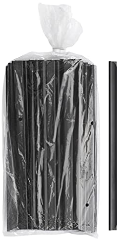 VELOFLEX 4949180 - Klemmschiene, für DIN A4, aus Karton, Ledernarbung, Füllhöhe 20 mm, schwarz, 1 Stück