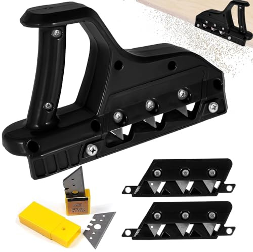 Drywall Cutting Tool, Plasterboard Angle Fast Cutter, Precise 45 60 Gypsum Board Chamferer With 10 Blades