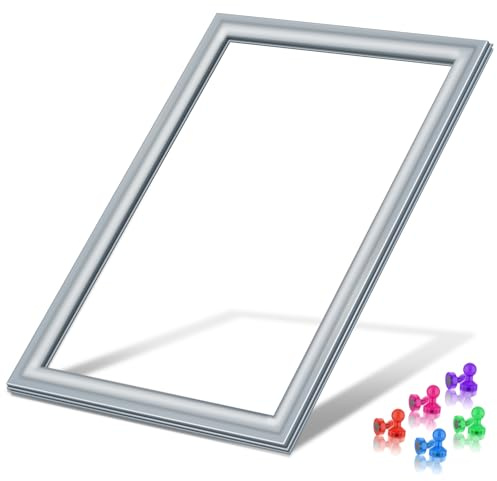 Upgraded DA97-12522S Freezer Door Gasket Compatible with Samsung Refrigerator Freezer Door Gasket Seal 21.5x34.4 DA97-22753A Refrigerator French Door Gasket Freezer Seal Gray RF28HMEDBSR/AA Gasket