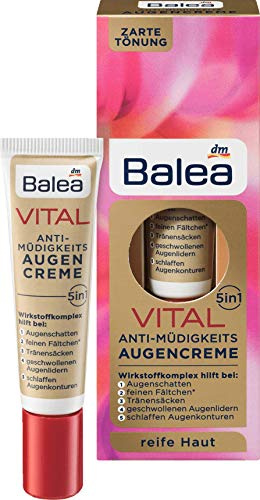 Balea Vital Anti Müdigkeits Augencreme, 15 ml