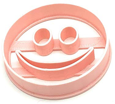 Happy Smile Cookie Cutter 01 Fondant Cake Decorating (4 inches)