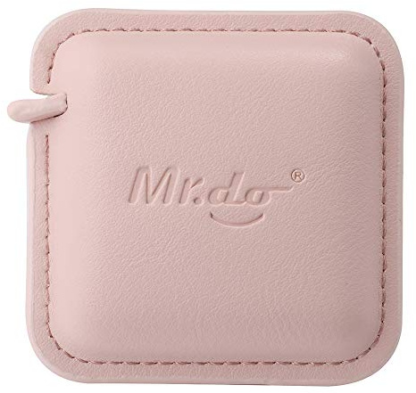 Mr.do Måttband Skärare Skärmåttband Måttband Bandmått 200cm / 79tum Automatiskt Infällbar Kropp Omkrets Sömnad Skär Sömtillbehör PU-läder (Rosa)