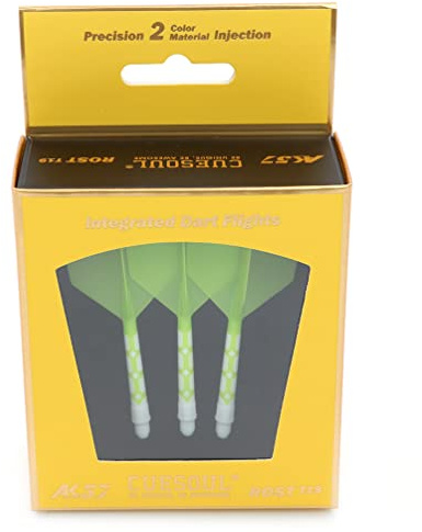 CUESOUL ROST T19 Integrierter Dartschaft und Flights Big Wing Shape, 3er-Set