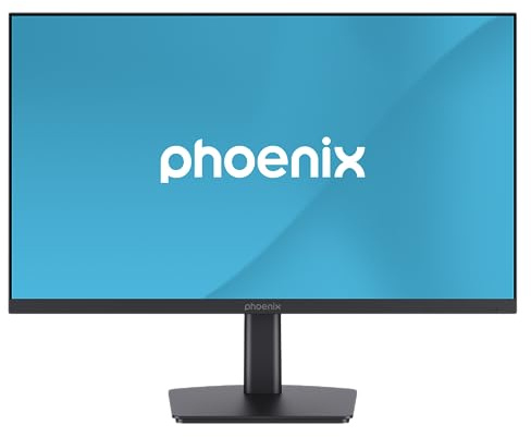 Phoenix Vision Monitor Full HD (1920x1080) IPS, 75Hz, 5ms, 250cd/m², 3000:1, HDMI, DP, Altavoces, Diseño Ultrafino (24, Sin Webcam)