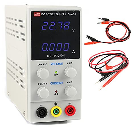 Fuente de alimentacion K305DN K3010DN Mini interrupción regulada regulable de laboratorio digital CORRIENTE CONTINUA Fuente de alimentación 3 0V 5A 10A for la prueba de voltaje actual