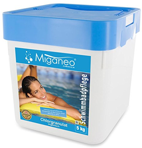Miganeo Chlorgranulat / 5 kg - Schnelllöslich | Effektiv | Neutralisierend