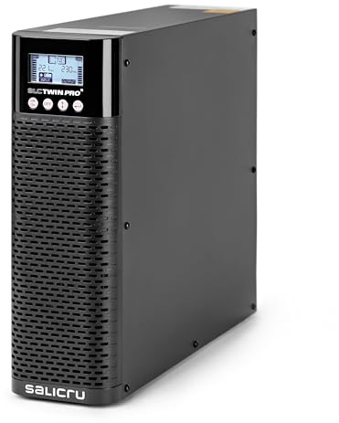 Salicru SLC 1500 TWIN PRO2 IEC B1 SAI On-line doble conversión de 700 VA a 3000 VA - Fuente de alimentación continua (UPS) (1500 VA, 1350 W, 220 V, 240 V, 220 V, 240 V)