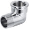 HYDROBIL Elbow Thread Pipe Connection Screwed Fittings for Water & Heating Systems Max Temperature 95°C Max Pressure 10 Bar 1/2 BSP Male x Female