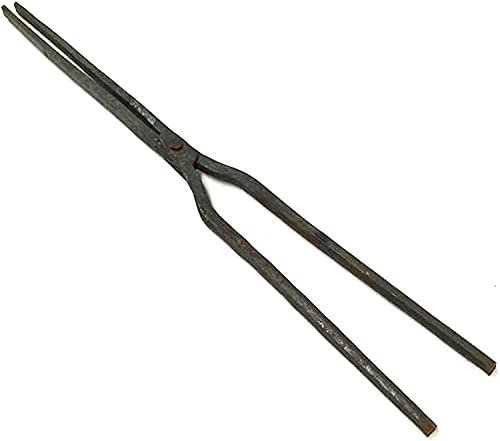HJGHY Pinza a Scorrimento Pinze da Fabbro Pinza da Fabbro Strumenti Forgiati a Mano per Ingegnere Fabbro Fabbro Principiante Raffinazione Forgia Pinze di Ferro,A