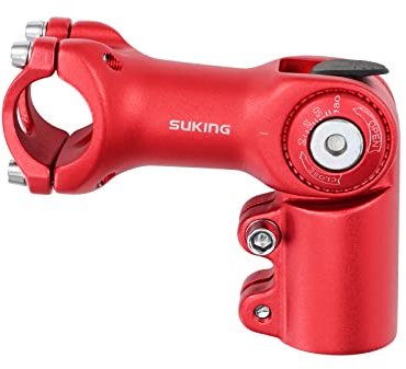 CYSKY Verstellbar Vorbau 25,4 31,8 60mm/80mm/93mm/100mm 0-90 Grad Verstellbar MTB Vorbau Lenker Vorbau Verstellbar Fahrrad lenkervorbau für Mountainbike Rennrad BMX Stadtradeln