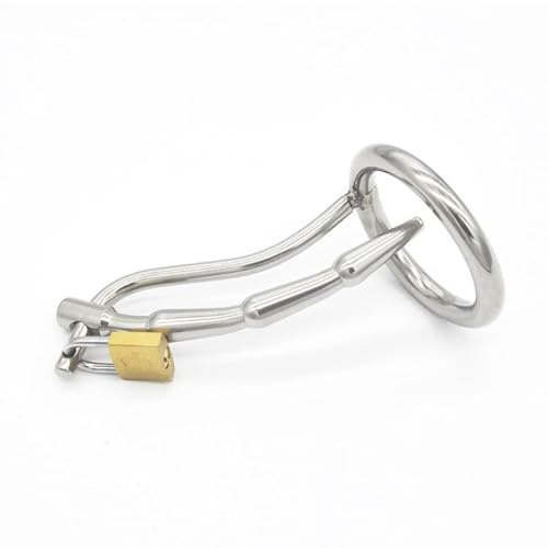Scorpion Design Chastity Device - Cock Cages for Men, Urethral Sounding Chastity Cage, Sounding Rod Metal Penis Cage for Men, Mens Sex Toy Chastity Device Locking
