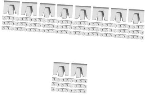 POPETPOP 5sets Cage Building Clips Pet Wire Cage Clips Rabbit Buckles Secure Chicken Fencing Latch 50pcs*5