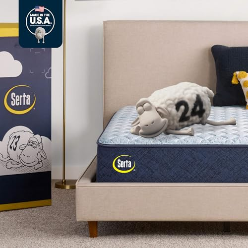 Serta Sleeptrue Medium 12 Full Hybrid Mattress in a Box, Cooling, Breathable, and Pressure Relieving - 100 Night Trial, CertiPUR-US Certified and 10 Year Limited Warranty