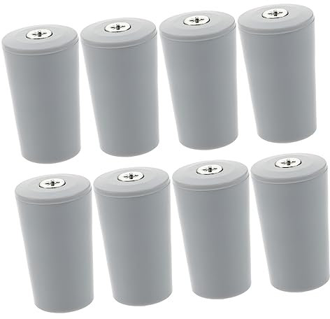 Holibanna 8pcs Roller Shutter Stoppers and Window Screen Plungers Gray Nut Core Shutter Replacement Parts for