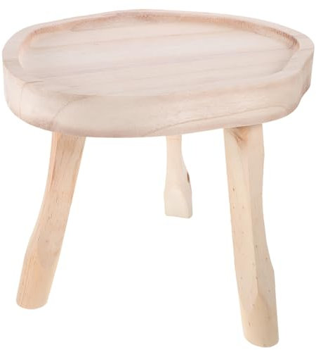 Toddmomy Rustikaler Pflanzenständer Aus Holz Mit Abnehmbarem Design Multifunktionaler Blumentopfhalter Für Innenräume Stilvoller Holz-hocker Zur Pflanzenpräsentation Und Dekoration Einfach