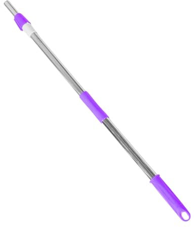 Levemolo Rotating Mop Handle Stainless Steel Pole Twist Handle Replacement Mop Stick for Household Cleaning