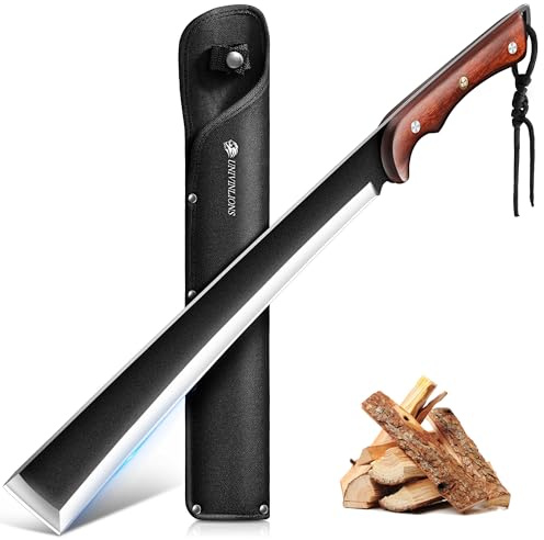 univinlions Japanische Machete Scharf Outdoor Survival | 30cm Hochgekohltem