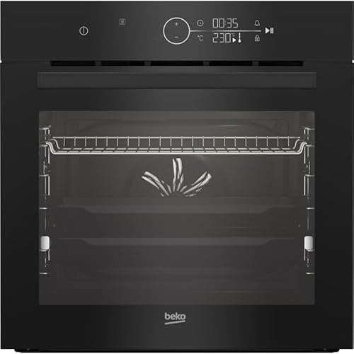 Forno Beko BBIM17400BDS Beyond Multifunzione BPRO500 60 Cm 72 L Grill Elettrico Termoventilato 10 Funzioni Pulizia A Vapore Nero Classe A+ (Ricondizionato)