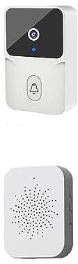 WiFi Enabled Smart Video Doorbell Camera, Wireless Home Security DoorBell with HD Night Vision for Apartments (Ml1tw)