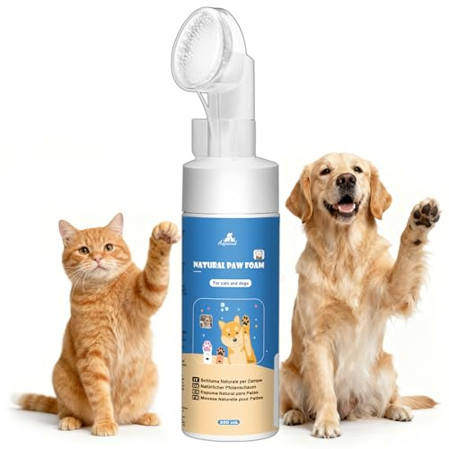 Aspand Pfotenreiniger für Hunde und Katzen Ohne Ausspülen 200 ml