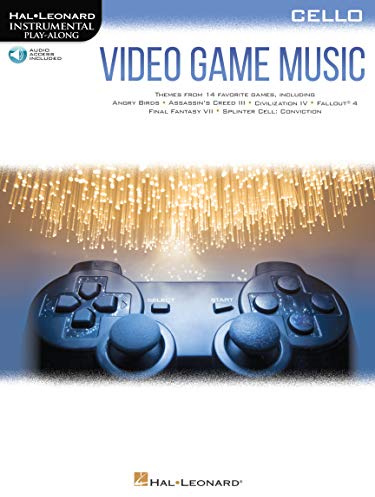 Video Game Music for Cello: Instrumental Play-Along Series (Hal Leonard Instrumental Play-along)