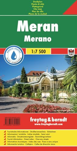 Freytag Berndt Stadtpläne, Meran - Maßstab 1:7 500