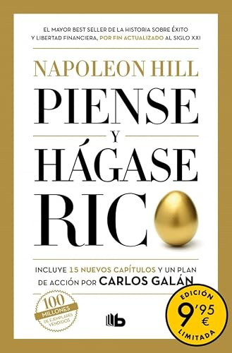 Piense y hágase rico (edición limitada · Verano): Edición completamente revisada y actualizada por Carlos Galán (Campaña Ahora por menos)