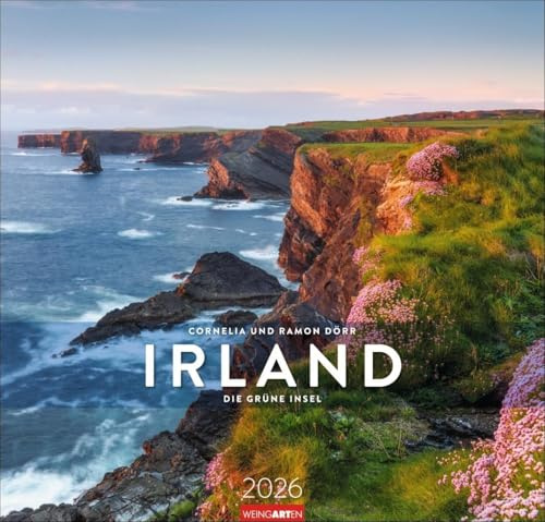 Irland Kalender 2026 - Die grüne Insel: Natur und mystische Sehnsuchtsorte voller irischem Flairs und Lebensgefühl. Großer Wandkalender im Querformat 46 x 48 cm (Reisekalender Weingarten)