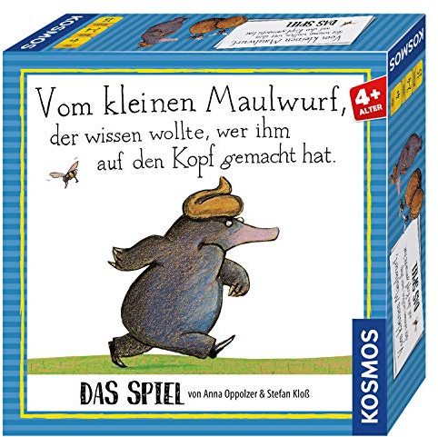 Kosmos 698683 Vom kleinen Maulwurf, der wissen wollte, wer ihm auf den Kopf gemacht hat, Kinderspiel