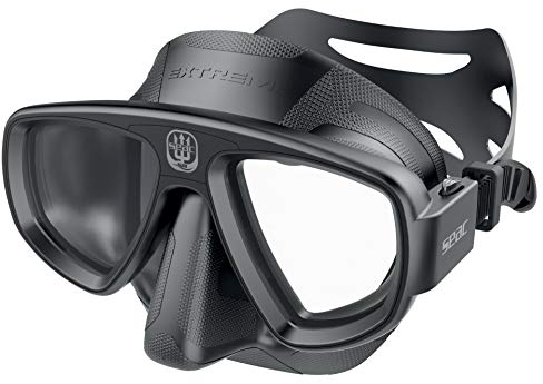 Seac Extreme50, Tauch- und Speerfischermaske mit optionalen optischen Gläsern