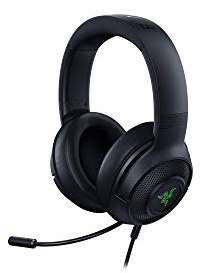 Razer Kraken V3 X - Casque Gaming Filaire USB (Conception Ultralégère, Haut-parleurs TriForce de 40mm, Microphone Cardioïde HyperClear, Son surround 7.1) Noir