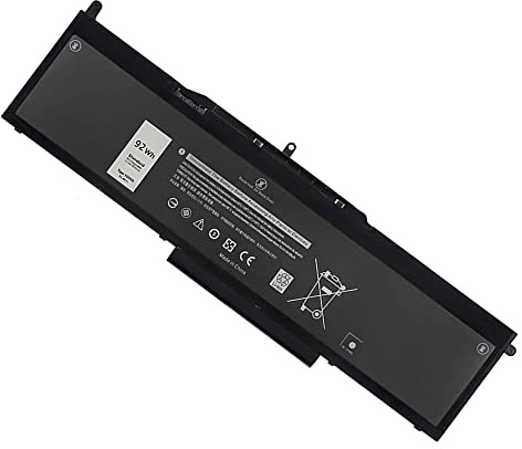 XITAIAN VG93N 11.4V 92Wh Ersatz Laptop Akku für Dell Latitude 5580 5590 5591 E5580 E5591 Precision 15 3520 3530 M3520 M3530 Series Notebook WFWKK 0WFWKK 0VG93N