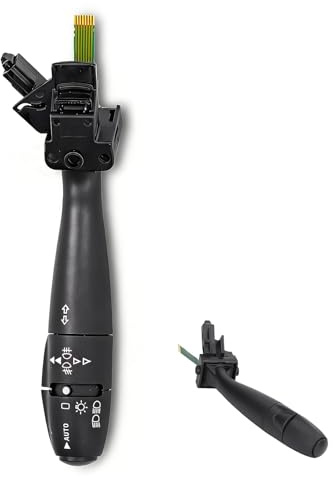 OUKENS Interruttore piantone sterzo auto, 96605676XT 96621668XT 6242H0 Sostituzione leva di comando piantone dello sterzo per Citroen C3 C4 C5 C8 Berlingo Xsara