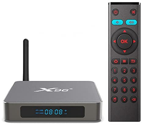 AMITVA Android 11.0 TV Box, X96 X6 8GB RAM 128GB ROM Android TV Box RK3566, Dual-Wifi 2.4G/5G Ethernet 1000M LAN Bluetooth 4.2 with 8K/6K/3D/USB 3.0 Set Top Box,8GB+128GB